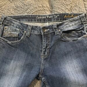 Cowgirl Tuff Classic Denim Boot Cut Jeans